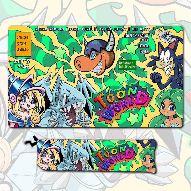 Door Mat Blank - 유기오! 600x350mm 툰 다크 매지션 걸