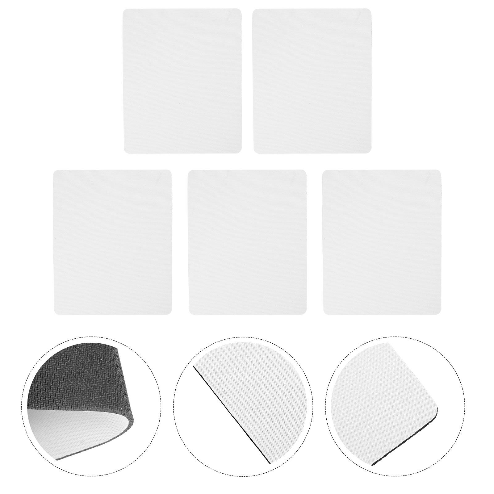 Mouse Pad Blank Sublimation - 5개입 승화 인쇄용 빈 마우스 패드,