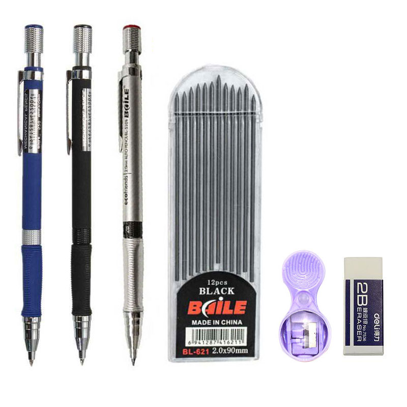 2.0mm 샤프 펜슬 세트 초안 그리기, 쓰기, 공예, - Staedtler Pencil Lumocolor 리뷰 및 가격