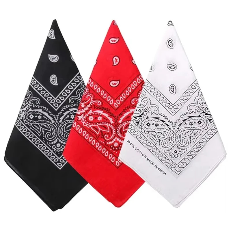 1pcs 힙합 카우보이 페이즐리 스카프 대형 반다나 헤 - Bandana Blank White 리뷰 및 가격