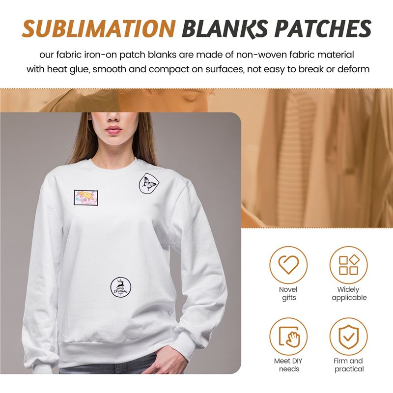HOT-60개입 승화 전사용 패치 원단 다리미 부착 패 - Hat Sublimation Blank 리뷰 및 가격