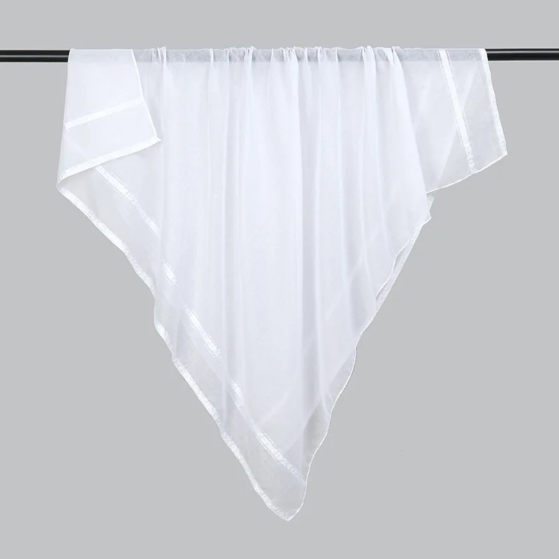 이슬람 화이트 스퀘어 스카프 남자 Shemagh 아랍  - Bandana Blank White 리뷰 및 가격