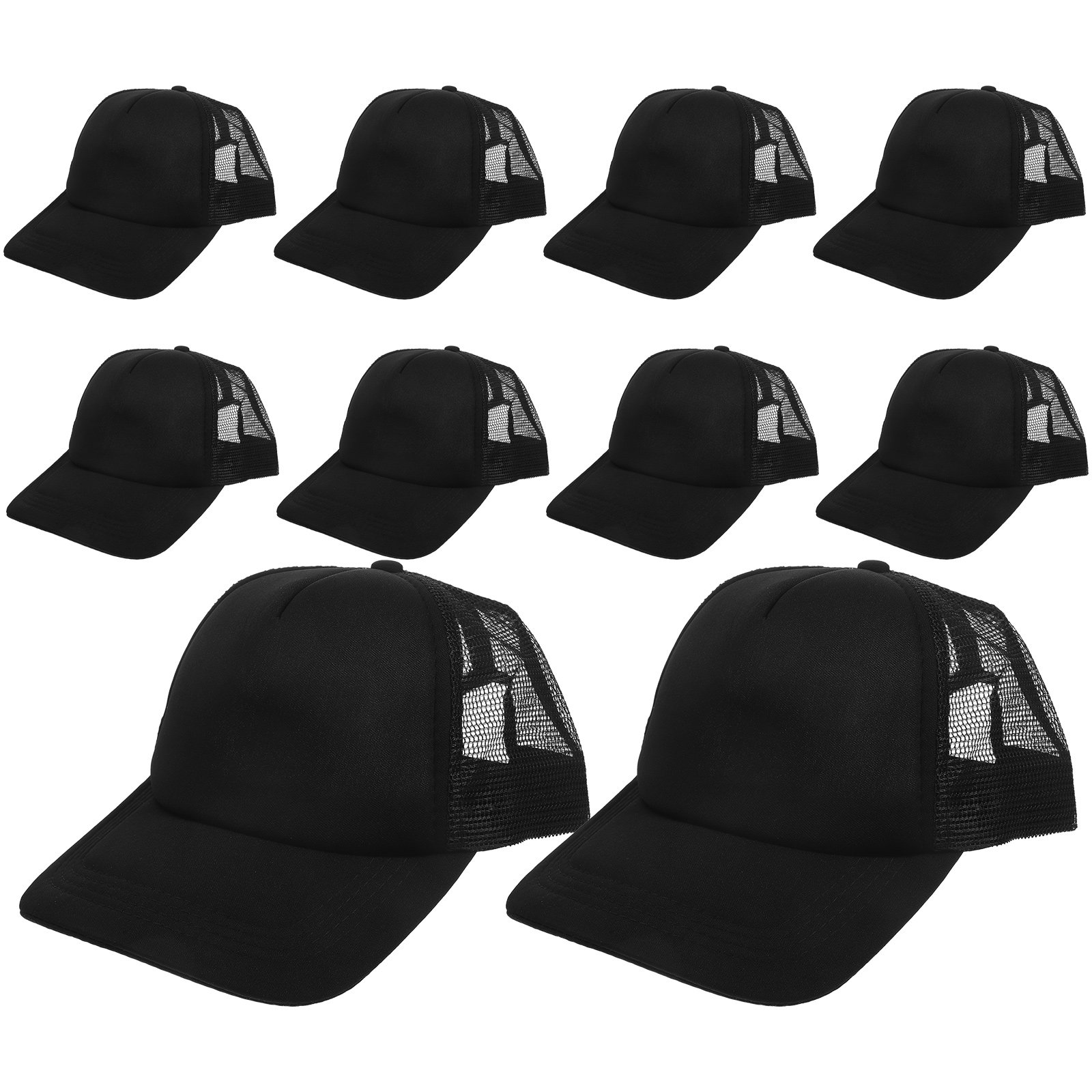 10Pcs 빈 메쉬 야구 모자 DIY 승화 모자 경량  - Hat Sublimation Blank 리뷰 및 가격